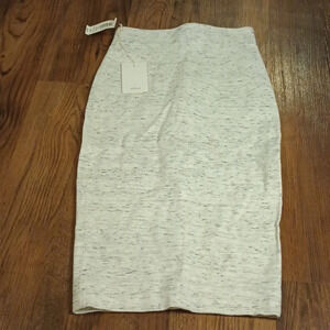 Wilfred Grey + White Heather Lis Pencil Skirt EEE